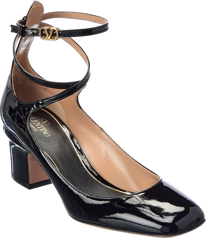 Valentino Vlogo Tan-Go 60 Patent Pump