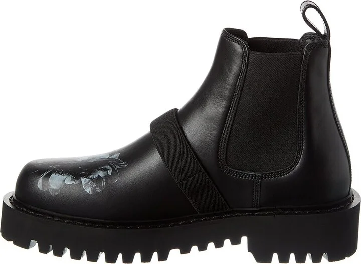 Valentino Vltn Leather Boot - Image 2