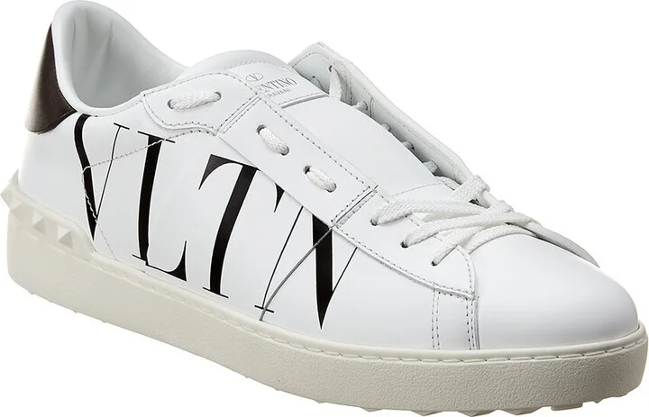 Valentino Vltn Leather Sneaker