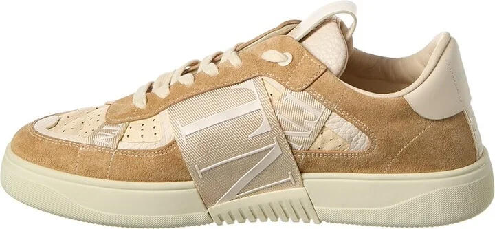 Valentino Vltn Leather & Suede Sneaker - Image 2