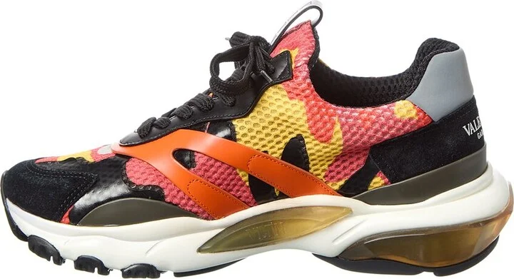 Valentino Vltn Mesh & Leather Sneaker - Image 2