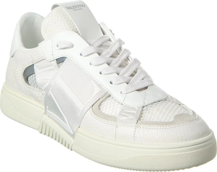 Valentino Vltn Mesh & Leather Sneaker