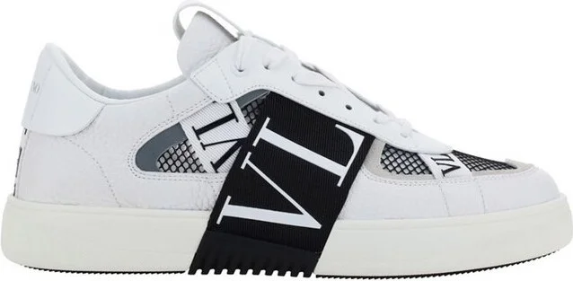 Valentino VLTN Panelled Lace-Up Sneakers