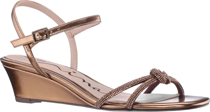 Valeria Ankle Strap Wedge Sandal