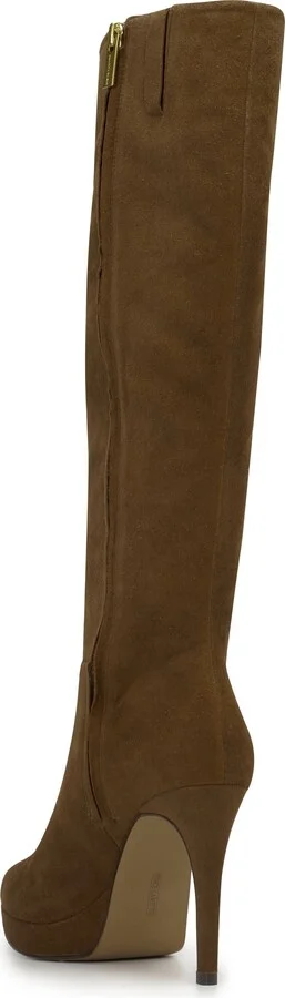 Valeria Wide Calf High Heel Boot - Image 4