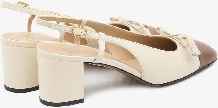 Valet Du Roi 60 Leather Slingback Pumps - Image 2
