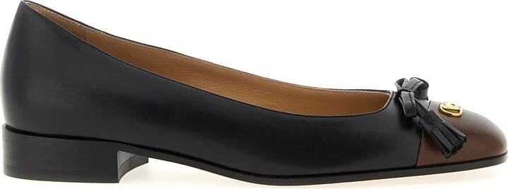 Valet Du Roi Flat Shoes Black