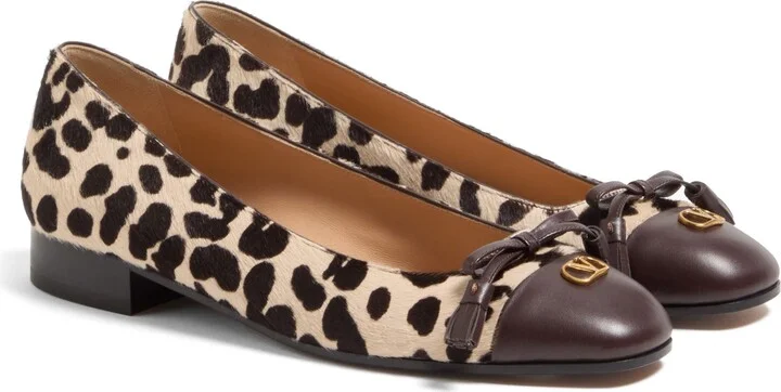 Valet du Roi Genuine Calf Hair Ballet Flat
