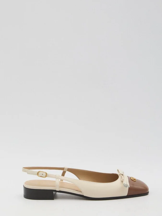 Valet Du Roi Slingback Ballet Flats