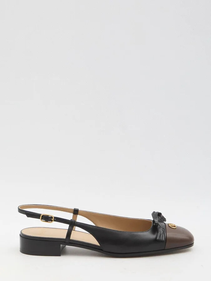 Valet Du Roi Slingback Ballet Flats