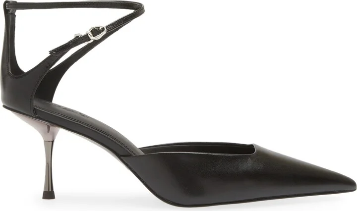Valez Ankle Strap Pointed Toe Pump - Image 3