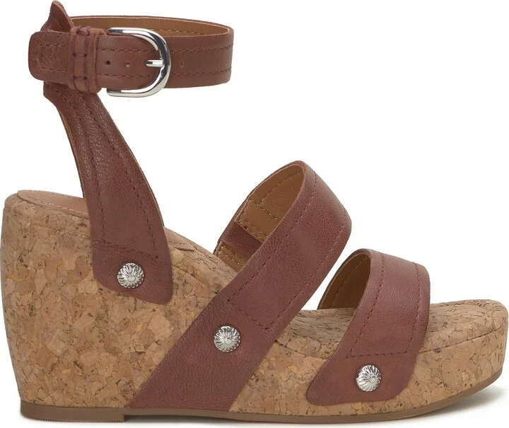 Valintina Ankle Strap Platform Wedge Sandal - Image 3