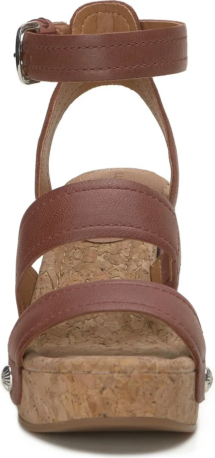 Valintina Ankle Strap Platform Wedge Sandal - Image 4