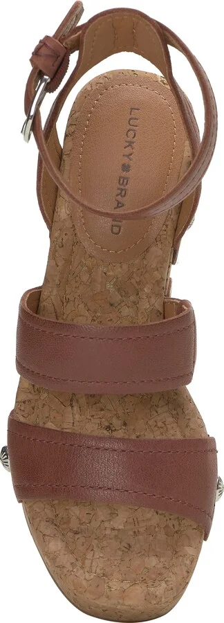 Valintina Ankle Strap Platform Wedge Sandal - Image 5