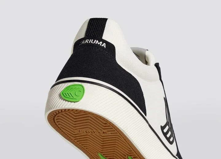 VALLELY PRO Black Suede Vintage White Cordura Black Logo Sneaker Men - Image 6