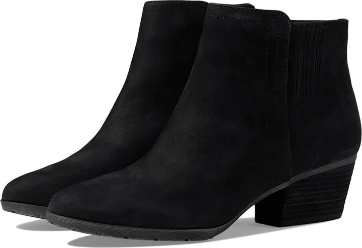 Valli 2.0 B6708-005 Boot Women 7.5 Black Nubuck Waterproof Bootie KHD1751