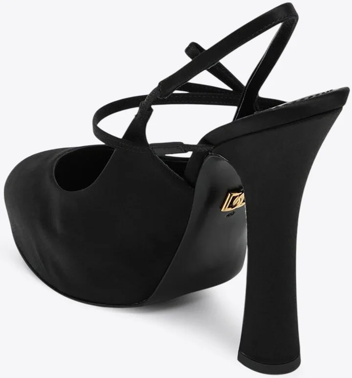Vally 105 Satin Slingback Pumps - Image 2
