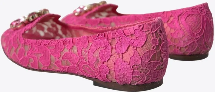 Vally Taormina Lace Ballet Flats - Image 2