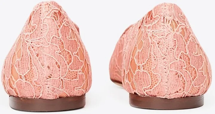 Vally Taormina Lace Ballet Flats - Image 2