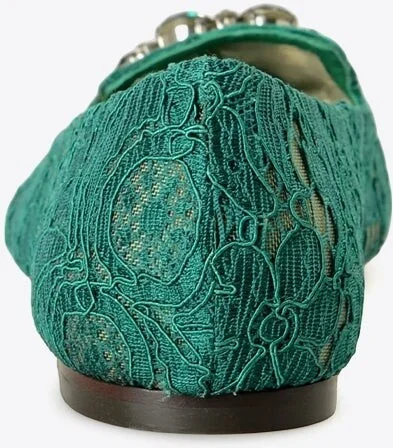 Vally Taormina Lace Ballet Flats - Image 2