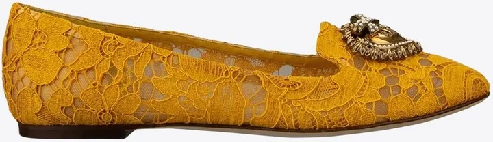 Vally Taormina Lace Ballet Flats