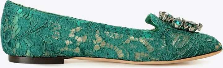 Vally Taormina Lace Ballet Flats