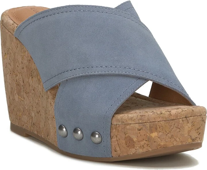 Valmai Platform Wedge Slide Sandal