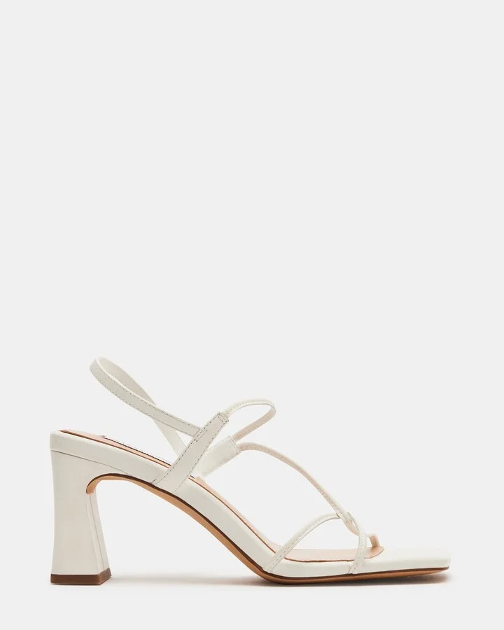 Valora White Leather