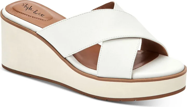 Valtcho Womens Comfort Insole Strappy Wedge Heels