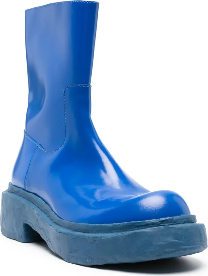 Vamonos chunky-sole leather boots - Image 2