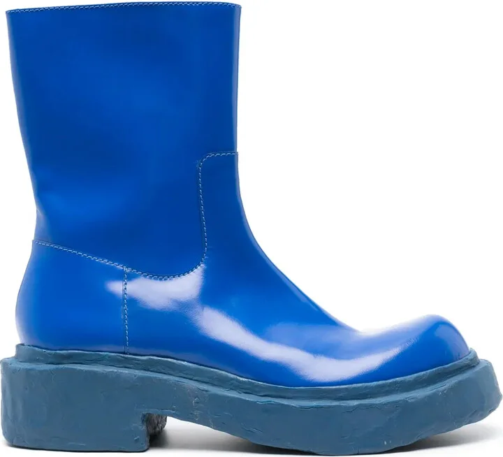 Vamonos chunky-sole leather boots