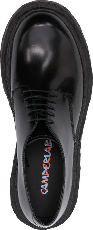 Vámonos leather derby shoes - Image 4
