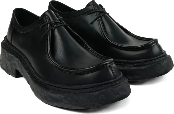 Vamonos leather lace-up platform shoes - Image 2