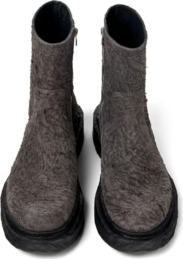 Vámonos textured-finish ankle boots - Image 3