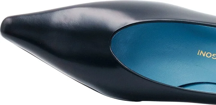 Vamp Low Heel Fashion Pump - Image 7