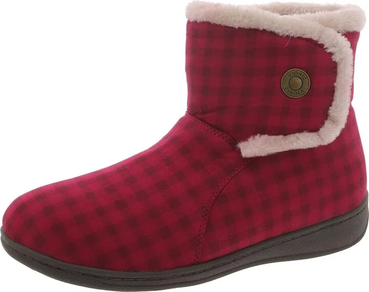 Vanah Womens Faux Suede Ankle Boots