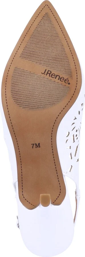 Vanani Slingback Pointed Cap Toe Pump - Image 6