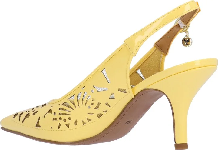 Vanani Slingback Pointed Cap Toe Pump - Image 9