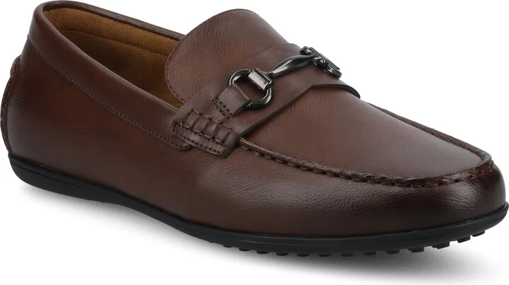 Vance Charles Slip-on Driving Bit Loafer