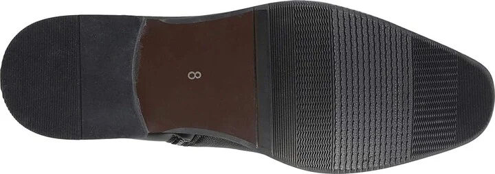 Vance Co. Alex Chelsea Boot Men's Shoes Black Faux Leather : 7.5 W, Synthetic - Image 3