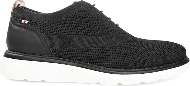Vance Co. Lamont Men's Lace-up Boots Black : 8 M, Faux Leather/Textile - Image 7