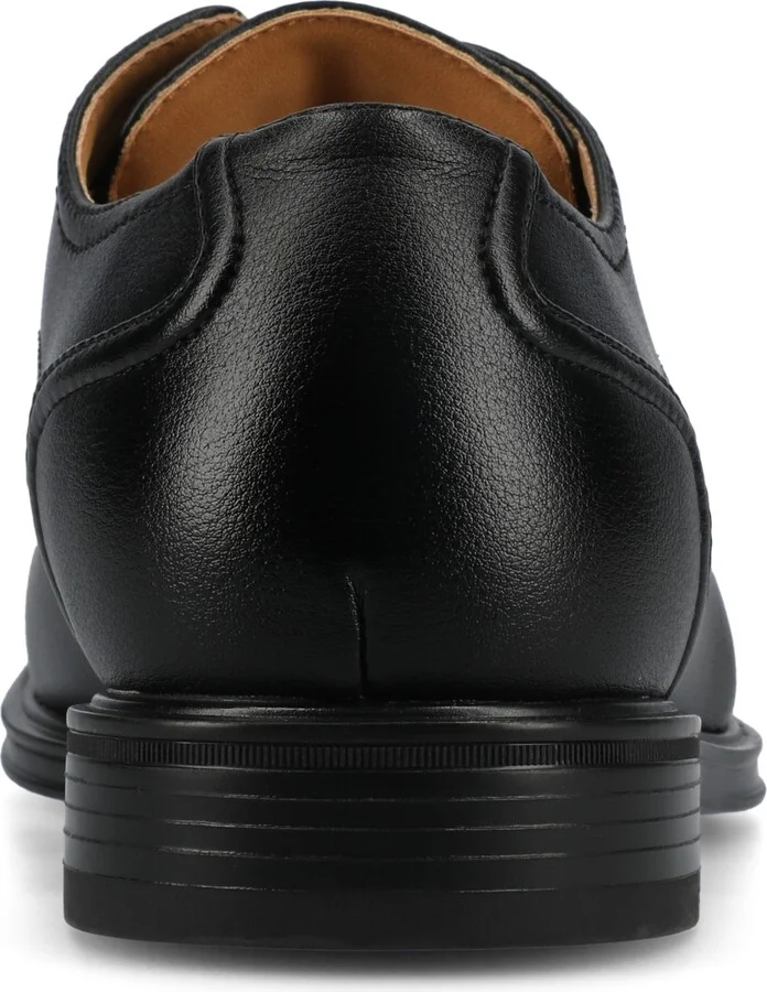 Vance Co. Men's Barclay Flexible Oxford Dress Shoe - Patent, Black - Image 7