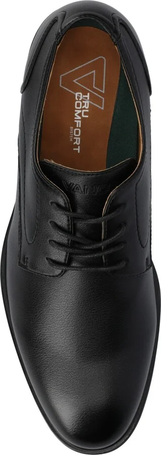 Vance Co. Men's Barclay Flexible Oxford Dress Shoe - Patent, Black - Image 8