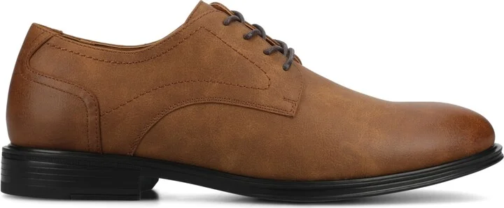 Vance Co. Men's Barclay Flexible Oxford Dress Shoe - Patent, Black - Image 10