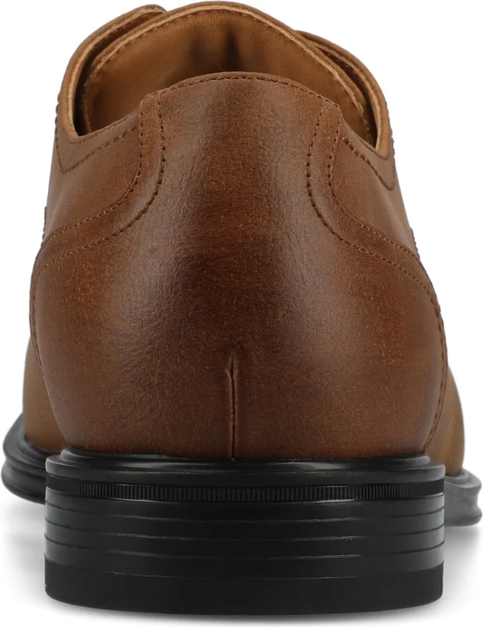 Vance Co. Men's Barclay Flexible Oxford Dress Shoe - Patent, Black - Image 11