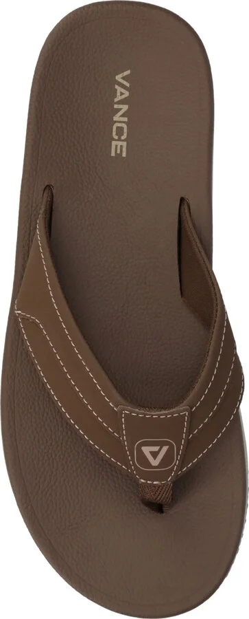 Vance Co. Men's Boyd Comfort Flexible Flip-flop Sandals - Image 4