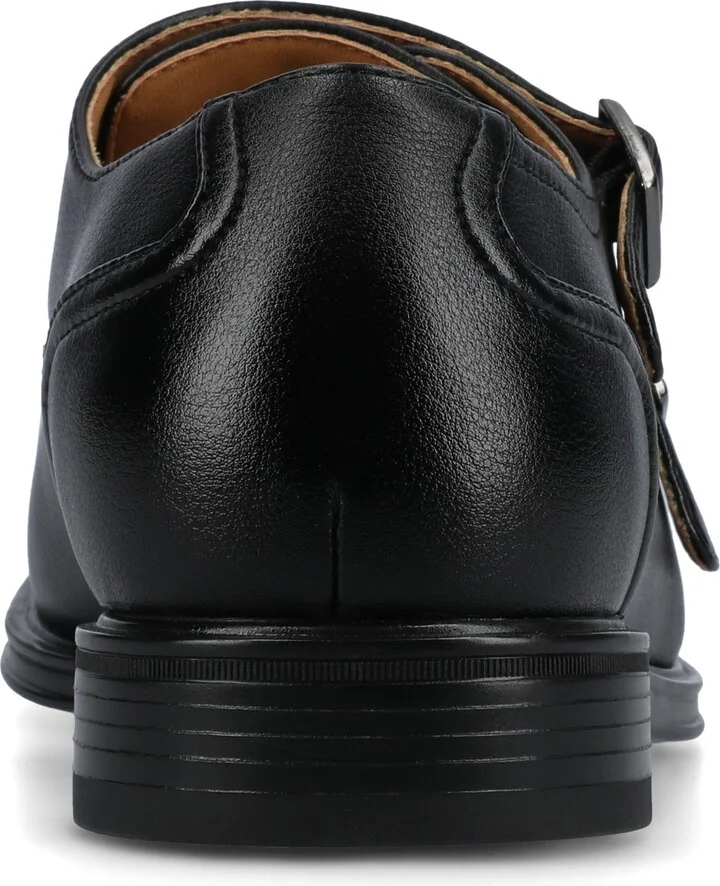 Vance Co. Men's Dillon Comfort Double Monk Strap Dress Shoe - Image 3