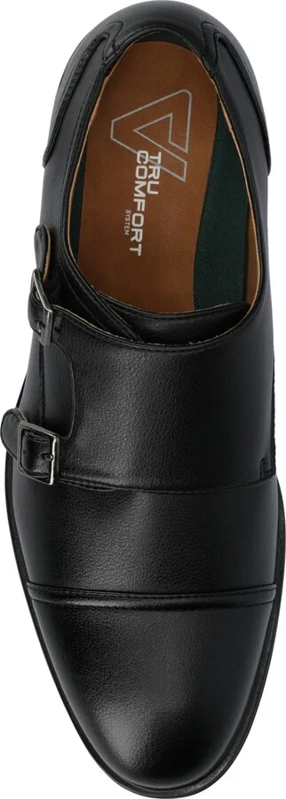 Vance Co. Men's Dillon Comfort Double Monk Strap Dress Shoe - Image 4