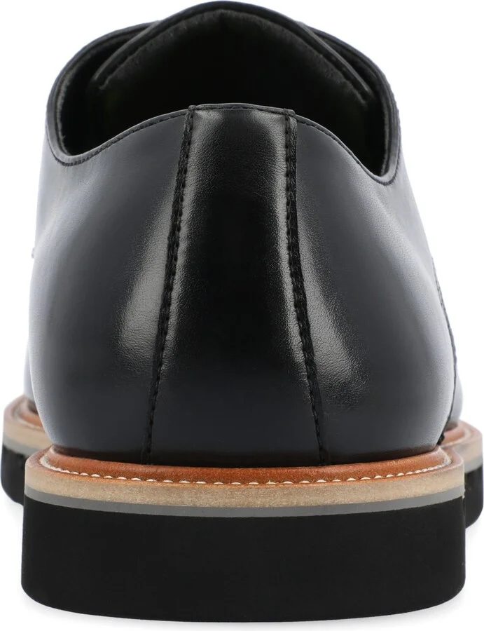 Vance Co. Men's Evander Tru Comfort Foam Wingtip Lace-Up Derby Shoes - Image 3