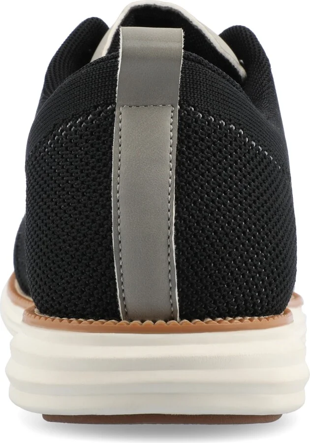 Vance Co. Men's Ezra Tru Comfort Foam Knit Wingtip Dress Shoes - Image 3